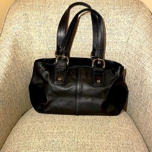 Coach Black Leather shoulder bag